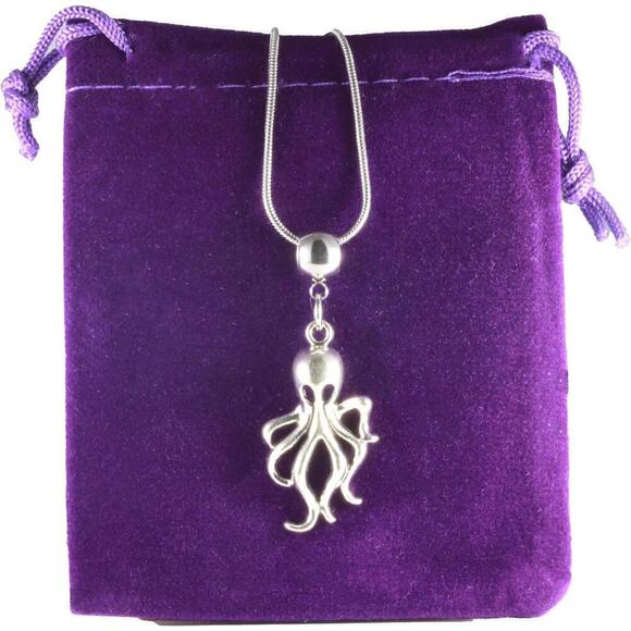 Dave The Bunny Jewelry - Dave The Bunny Octopus Necklace Jewelry - Gothic Jewelry